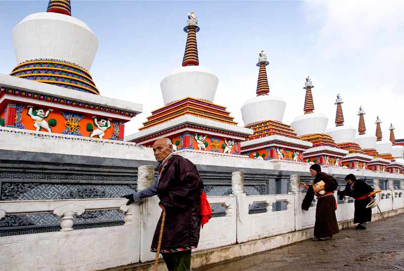 塔爾寺、貴德、青海湖、